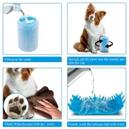 🐶​ LIMPIADOR DE PATAS DE PERRO 🐶​ CEPILLO DE SILICONA 🐶​ UTIL PARA MASCOTAS 🐶​ 5.887.23.60 - Img 50192670