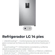 Refrigerador Lg 14 pies - Img 58024458