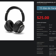 Audífonos BL-A17 18 Horas de Música Soporte Micro SD, Audífonos BL-A17 con Cancelación Activa de Ruido y Aux-In VPT-0349 - Img 54259125