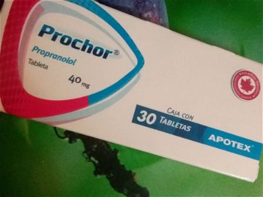 Propranolol de 40mg  blister con 30 Tab ---1.80  usd - Img main-image-45734297