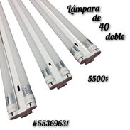Luminaria led, lámpara de 40 doble - Img 51476903