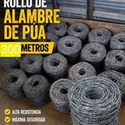 Rollos de alambre de púa de 300 m - Img 57135947