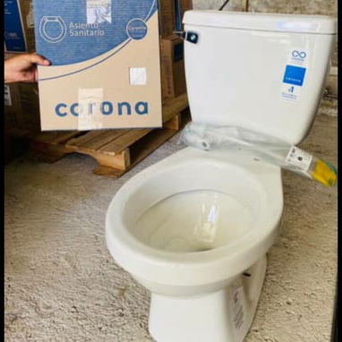 ❎❎ Juegos de baño corona 👑 con todos sus accesorios y tasa tanque ,importado máxima calidad nuebo en su caja - 2/3