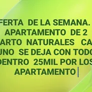 Vendo 2 apartamento por 25mil con todo adentro 2 - Img 57437208