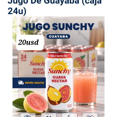 Cajas De Jugo Sunchy - 6/6
