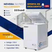 Nevera 3,8bpies marca Desmatt.... - Img 55025369