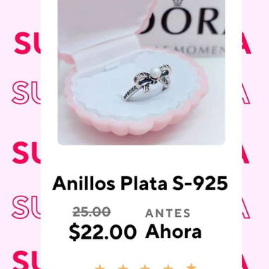 Super ofertas de rebaja de anillos pandoras - Img 121815798