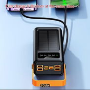 Cargador portátil de 80000mah con panel solar - Img 56178525