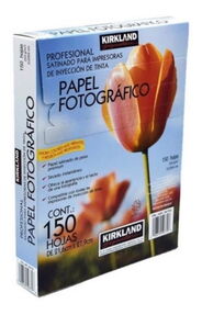 Paquete de Papel fotográfico Kirkland, sellado con 150 hojas - Img main-image