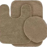Alfombra decorativas para baño de 3 piezas - Img 55104431