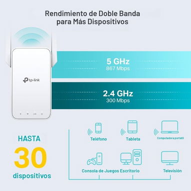 EXTENSOR Wi-Fi TP-Link RE315 AC1200 - Img 124455217