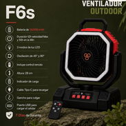 Ventilador recargable F6s. Tengo mensajería - Img 57238082