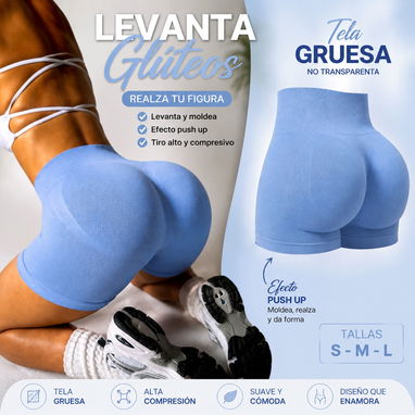 Licras Levanta Glúteos originales Shein tallas S. M y L Precio (7 usd o al cambio) - 2/3