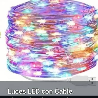 Luces de hadas USB de 200 LED para decoraciones - Img 123347155