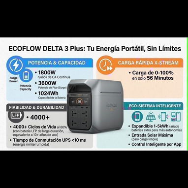 Los Mejores Ecoflow del Mercado mejores precios - 3/8
