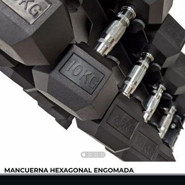 MANCUERNAS DE ACERO EXAGONALES RECUBRIMIENTO ENGOMADO - Img 117771624