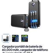 Cargador Portátil de 60 000 mha ( Power bank ) - Img 57364467