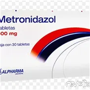 Metronidazol de 500mg, caja con 30 tabletas - Img 45756322