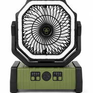 Ventilador recargable F6 (verde) - Img 57086024
