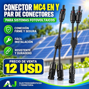 Cable Fotovoltaico Calibre 4mm (12AWG) y Calibre 6 mm² (10 AWG) Cobre estañado. Conectores. Breaker, Transfer - 5/12