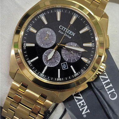 CITIZEN ECODRIVE PEYTEN (CA4512-50E) DE HOMBRE CON CRONOGRAFO , 41MM EN ACERO DORADO Y CRISTAL DE ZAFIRO 58049738 - Img 107901142