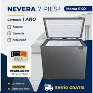 Nevera de 7 pies cúbicos marca EKO con mensajería gratis a toda la Habana y garantía de 1 año - Img 57136317
