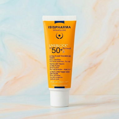 Protector Solar Isispharma Uveblock SPF 50+ Dry Touch 40 mL - Img 121122580
