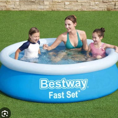 ¡Piscina Bestway Fast Set! 🌊☀️ - Img 118809724