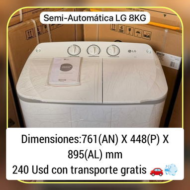 👕 Vendo Lavadora – Automática / Semiautomática – Varias capacidades y marcas 👚 - Img 123936581