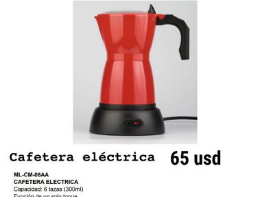 Cafetera eléctrica ☕️. Mensajería incluida en La Habana - Img 66543358