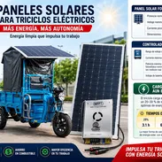 PANEL SOLAR PARA TRICICLOS ELÉCTRICOS | CARGA SOLAR | KIT FOTOVOLTAICO CON CONTROLADOR MPPT | AHORRA ELECTRICIDAD - Img 56565569