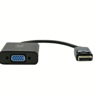 Adaptador Unno Tekno DisplayPort A VGA Full HD 1080p Plug & Play Compatible Con Monitores y Proyectores 🔶 $8 - 2/4