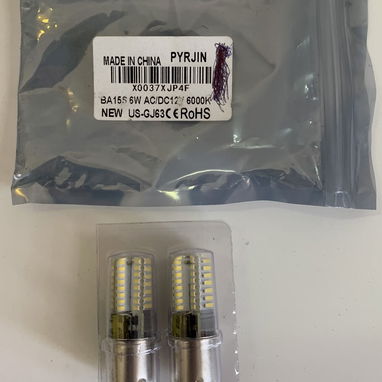 Dos bombillos led 12V, 6000K, para sockets bayoneta. Nuevos. - Img 95401954