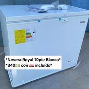 nevera royal de 10 pie blanca con transporte. tengo lo que buscas 💯 - Img 55823697
