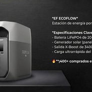 Estación ecoflow Delta 3 max 2048 wh - Img 55629154