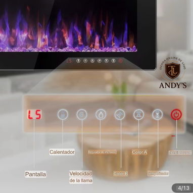 CHIMENEA PARA EMPOTRAR EN LA PARED - Img 123528941
