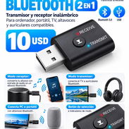 Adaptador bluetooth minijack transmisor-receptor - Img 49432649