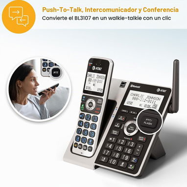 TELEFONO INALAMBRICO AT&T BL3107 - 2/3