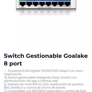 Redes, Router, Switch, poe nanos, mikrotik cable red categoría 6 con punta, antenas y mas 0km garantia soy tienda física - 7/10
