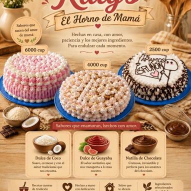 Cakes y Panetelas. dulces, repostería y preparación de dulces. Venta de dulces, Panetelas y Cakes. pudines. - Img 123691957