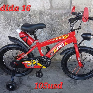 ✨️BICICLETAS MEDIDA 16 PARA NIÑOS✨️ tengo rosas para niñas también - Img 123316623