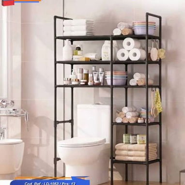 Estante para baño de múltiples repisas - 4/4