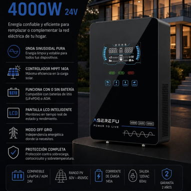 INVERSOR SOLAR SUMRY 4KW - 2/2