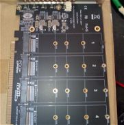 Targeta para SSD M2 por PCIExpress ideal para 4 SSD M2 - Img 45774105
