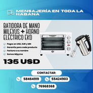 HORNO ELÉCTRICO EKO + BATIDORA DE MANO MILEXUS - Img 57280804