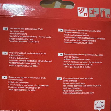 Sensores de humo/ Smoke Alarm - 4/4