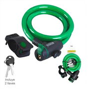 Candado de cable anticizalla para moto, bici-moto y bicicleta. - Img 56363374