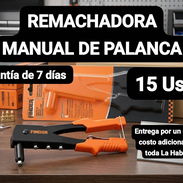 REMACHADORA MANUAL DE PALANCA, Garantía de 7 días, Entrega por un mínimo costo adicional para toda La Habana - Img 55489075