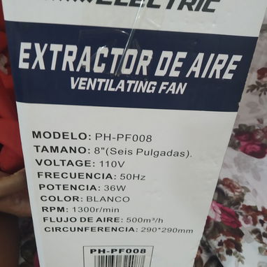 Se vende extractor de 8 pulgadas - Img 126776051