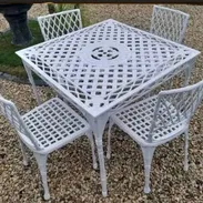 Mesa con 4 sillas para exteriores. Entrega a domicilio sin costo adicional en toda la Habana. - Img 54785049